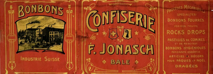 Historisches Fabrikgebäude der Confiserie Jonasch
